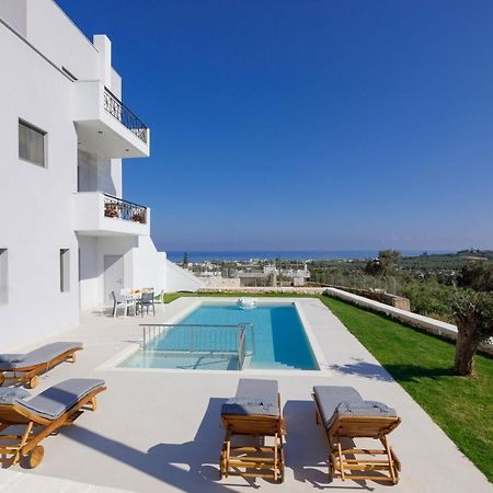 Apartment Tilio - New Apartment With Private Pool 1400M From The Beach Rethymno Exterior foto