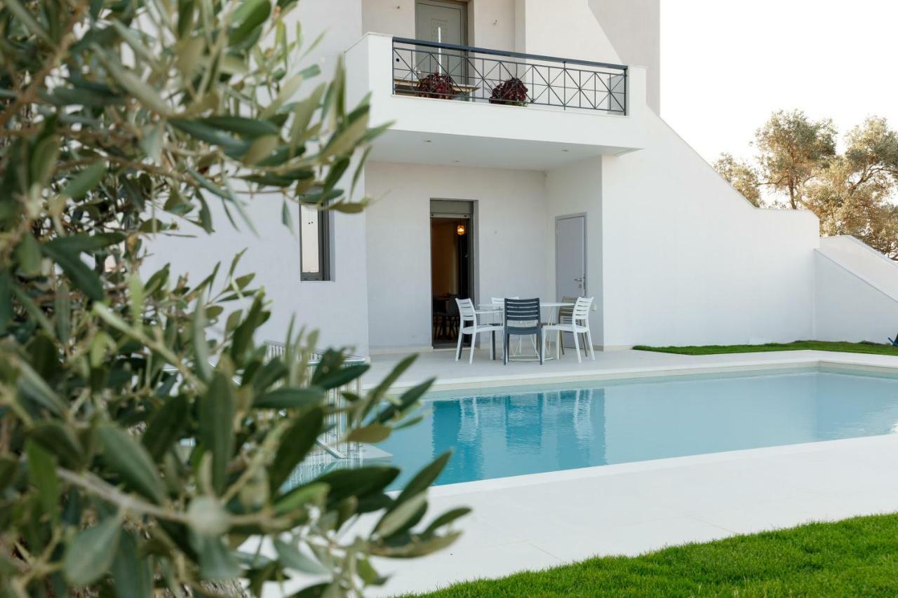 Apartment Tilio - New Apartment With Private Pool 1400M From The Beach Rethymno Exterior foto