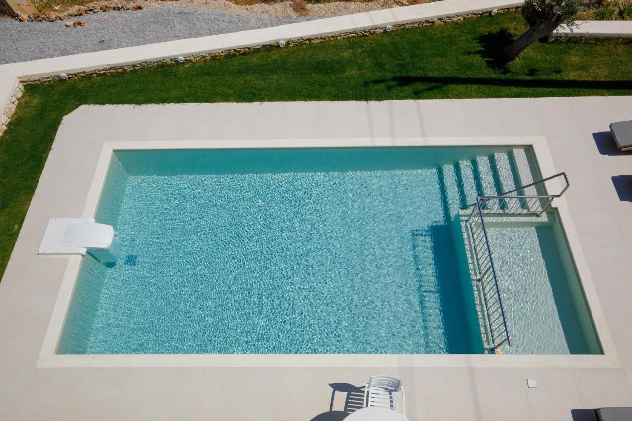 Apartment Tilio - New Apartment With Private Pool 1400M From The Beach Rethymno Exterior foto